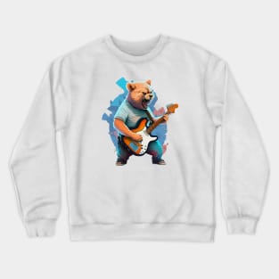 Rockin' Bear: A Musical Wildside Crewneck Sweatshirt